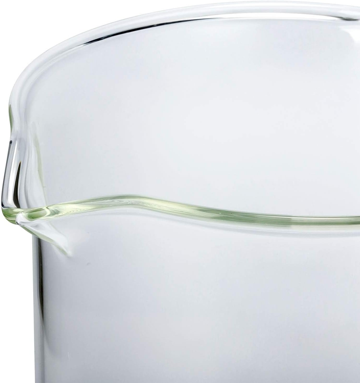 High Borosilicate Glass Measuring Cup-V-Shaped Spout,Glass Measuring Beaker for Kitchen or Restaurant, Easy to Read, 2000 ML (64 Oz, 8Cup)