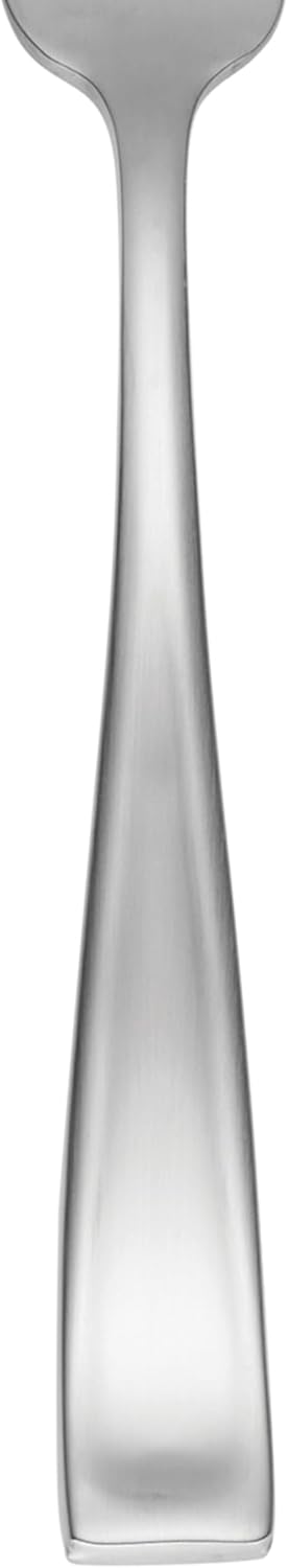 Oneida Moda Fine Flatware Iced Teaspoons, 0.70 LB, Metallic