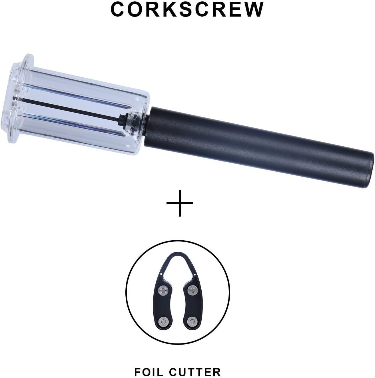 Wine Air Pressure Pump Bottle Opener Set,Simple Wine Pump Cork Remover Corkscrew,Efficient Corkscrew Bottle Opener,Easy Screw Out Tool, Perfect Wine Gift For Wine Lovers. (2)