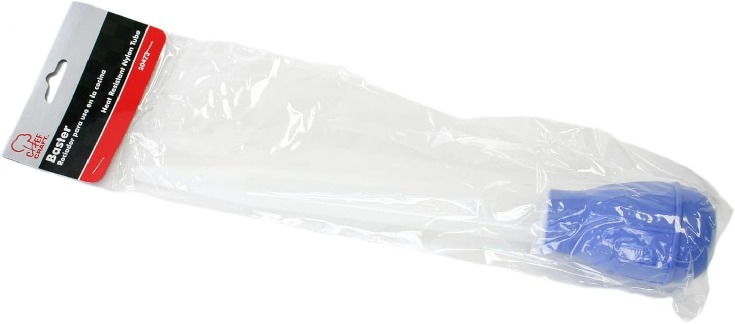 Chef Craft Basic Nylon Tube Baster, 11.5 Inches in Length, White/Blue