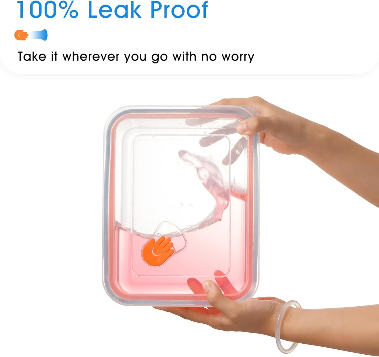 NUTRIUPS 2.6QT Deep Glass Baking Dish with Lid,(9×7in )Deep Rectangular Glass Baking Dish for Oven