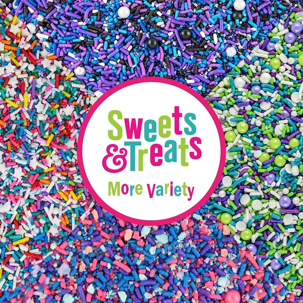 Pastel Sprinkles for Baking Cake and Cupcakes - Pastel Sprinkles Decorations in Vegan and Natural Sprinkles for Ice Cream Toppings - Cake Sprinkles in Pastel Jimmies Sprinkles for Donuts and Cookies