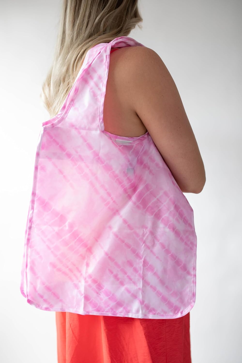 Reusable Grocery Bag - Stylish Shopping Bag for Groceries - Foldable Tote Bag - Medium Size