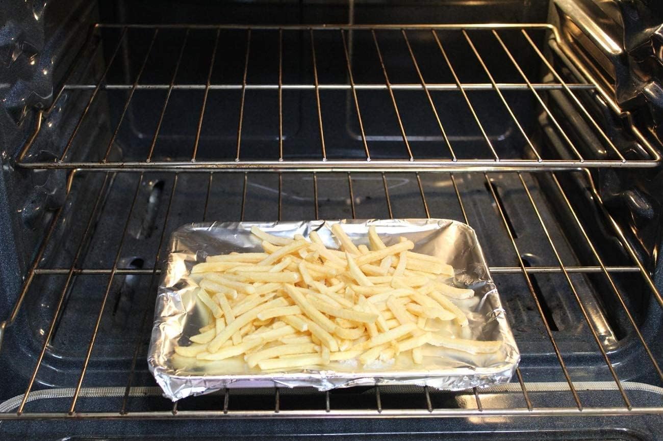 Aluminum Foil Wrap | Heavy-Duty, Commercial Grade for Food Service Industry | Silver Foil for Cooking, Roasting, Baking, BBQ & Parties | 18"x 500 feet (2 Pack)