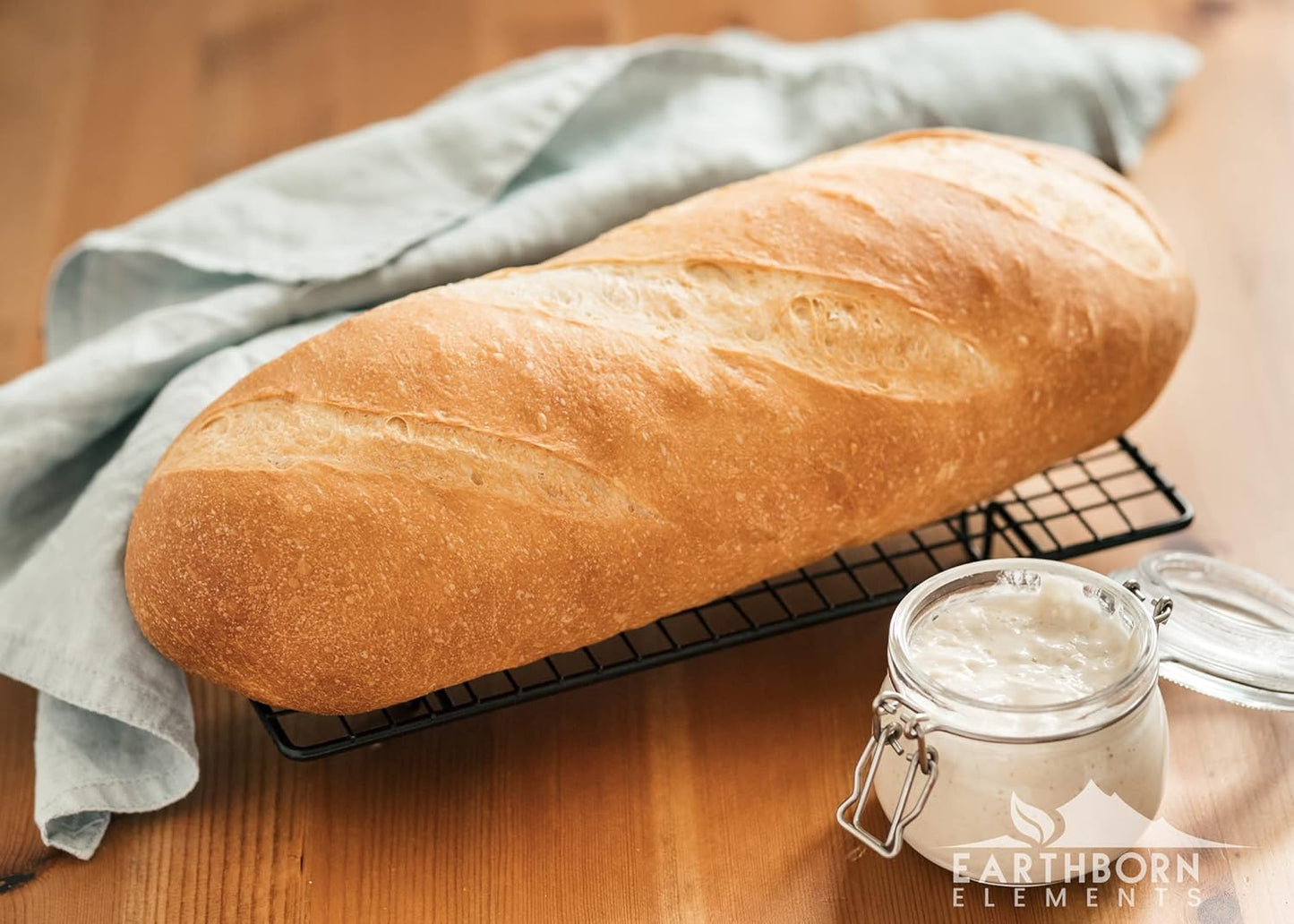 Earthborn Elements All-Purpose Flour, 3.5 Gallon Bucket, Bulk Size, Kitchen Essential, Baking & Cooking