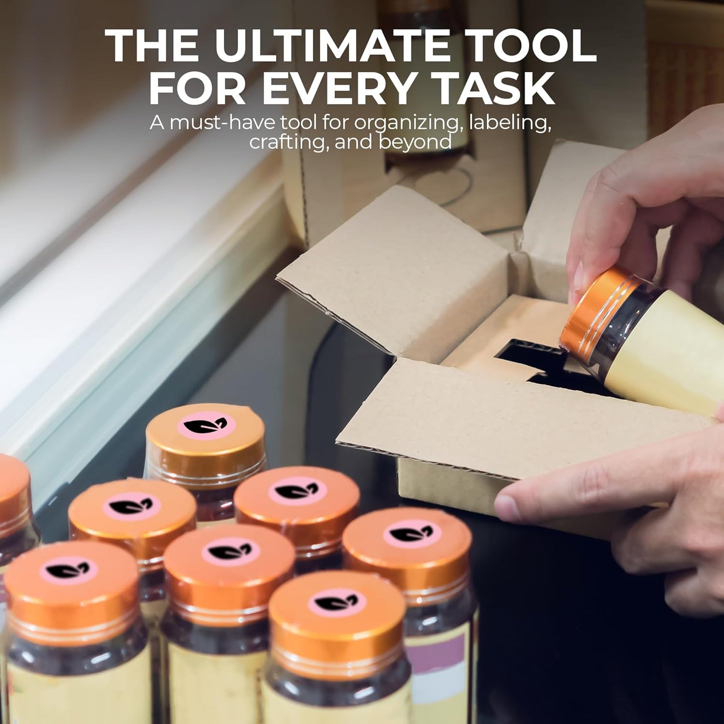 Perco Pink 1-Inch Perforated Circle Dot Thermal Sticker Labels — 735 Stickers/Roll, Direct Thermal Printer Compatible—with Permanent Adhesive for Color Coding, Garage Sales, Crafts—Made in USA