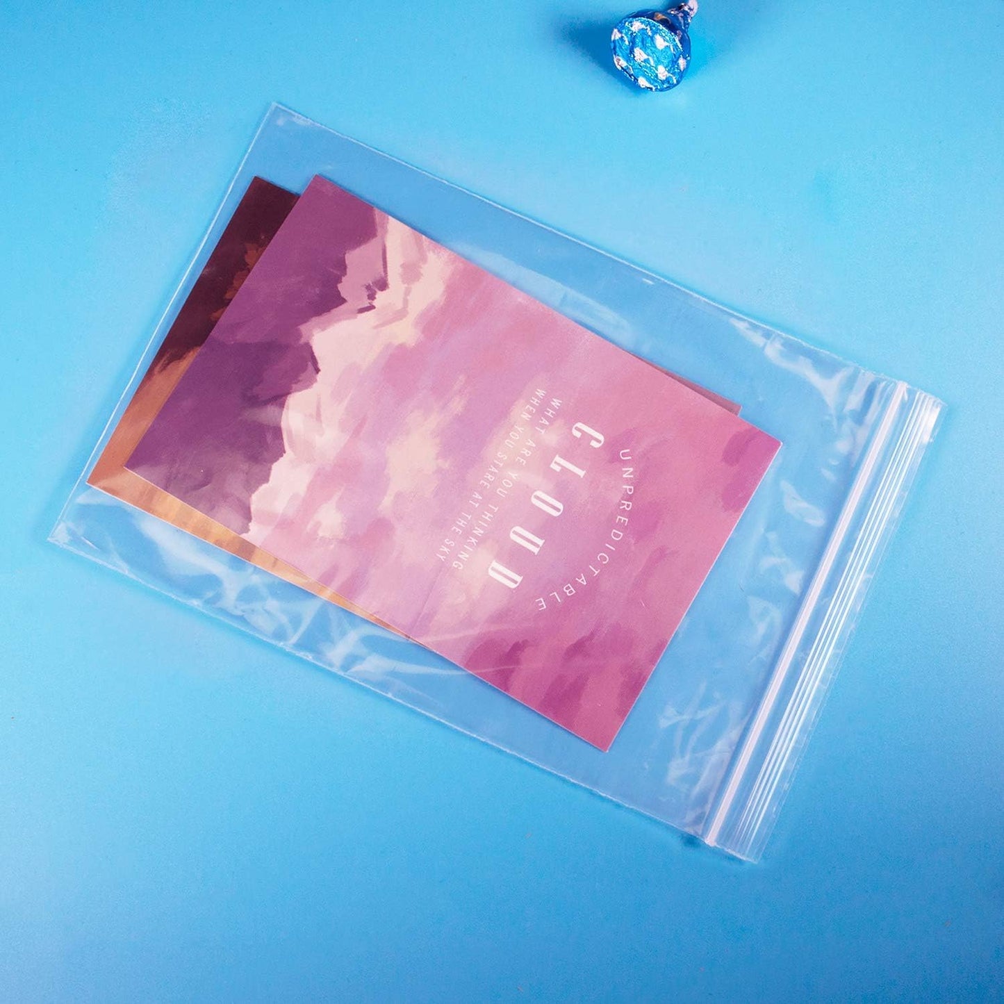 iMailer - 1000 Count - 8" x 10" Zip Bags - Clear Reclosable Zip Plastic Poly Bags 2 Mil with Resealable Lock Seal Zipper for Art Prints, Brochure, Photoes, Handicraft Gift