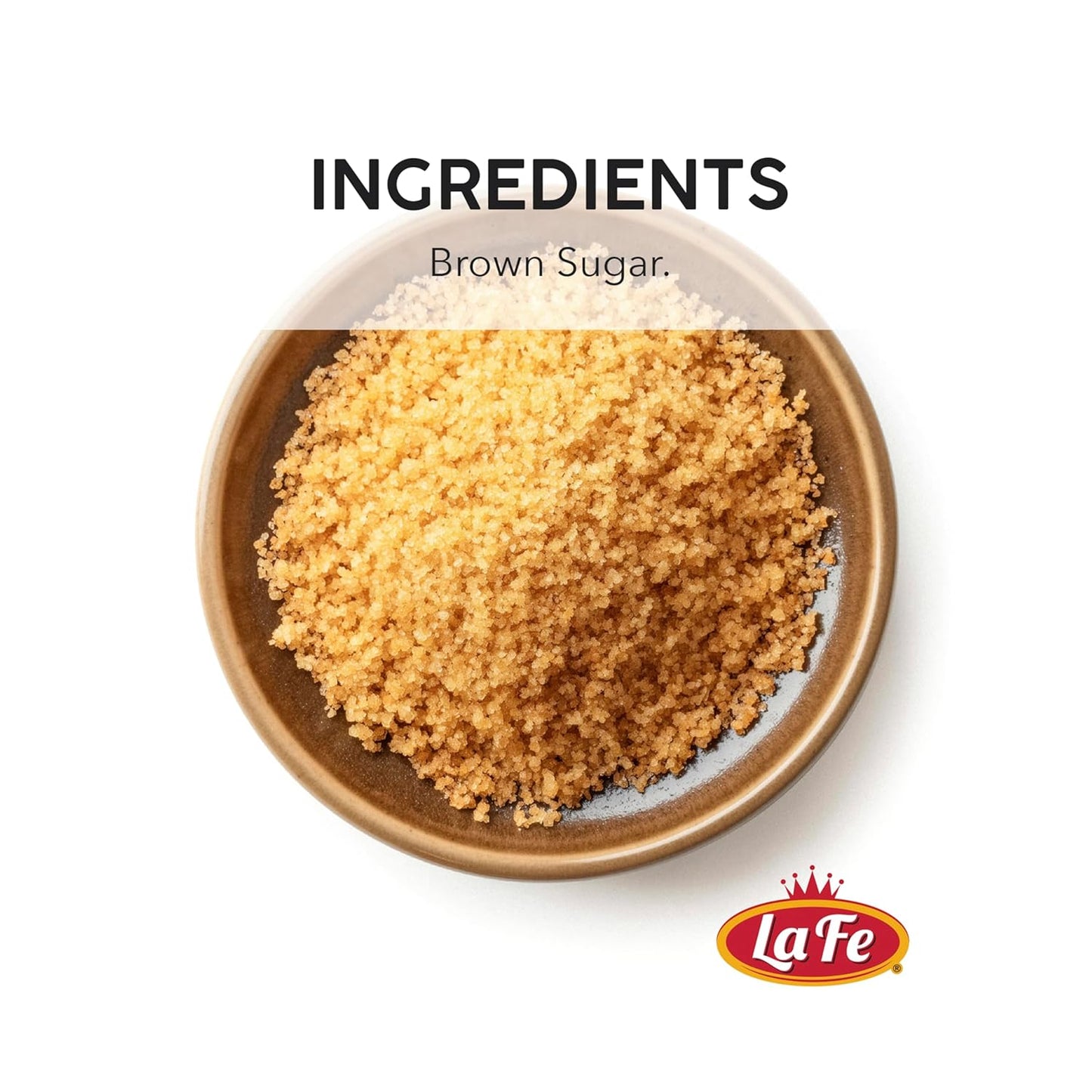 La Fe Brown Sugar 4LB - Azucar Morena - Brown Sugar for Baking