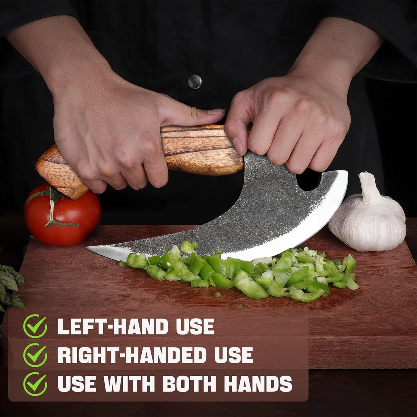 Handmade Viking Pizza Cutter Pizza Axe | Authentic Medieval Pizza Slicer with Ash Wooden Handle & Leather Sheath | Novelty Kitchen Tools for Pizza, Crust Cutting, and More