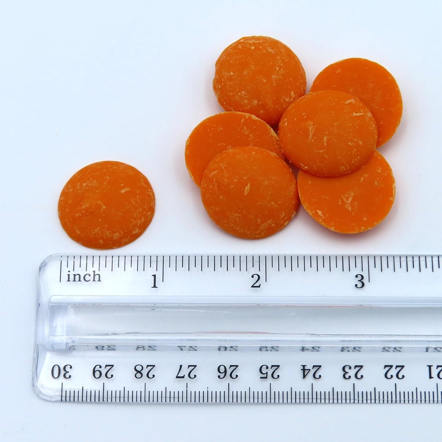 MERCKENS Coating Wafers, Orange Melting Chocolate, 2 Pound Package