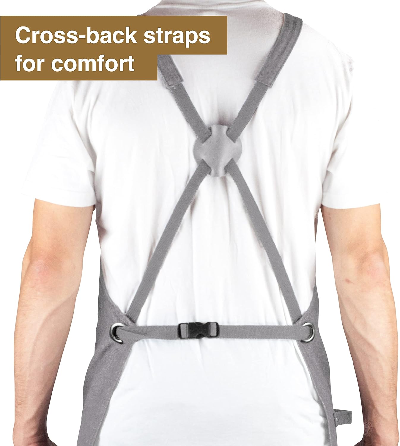 Hudson Durable Goods - Professional Grade Chef Apron for Kitchen, BBQ & Grill