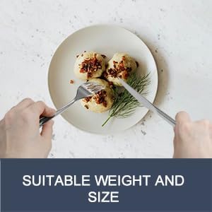 Stainless Steel 18PCS Dinner Set combo with 6 Dinner Knives, 6 Dinner Forks, 6 Dinner Spoons，Silverware Set for Home, Kitchen and Restaurant, Mirror Polished& Dishwasher Safe