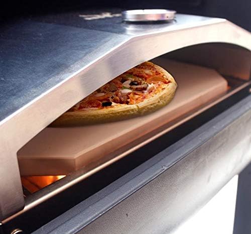 Red Stag Pellet Grill Pizza Oven Attachment Stainless Steel Outdoor Pizza Oven with Pizza Stone Kit Accessory Set for Traeger/Pit Boss/Camp Chef/Embers Wood Pellet Smoker Grills