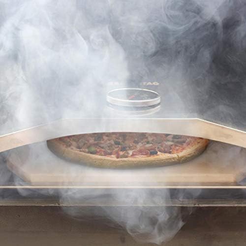 Red Stag Pellet Grill Pizza Oven Attachment Stainless Steel Outdoor Pizza Oven with Pizza Stone Kit Accessory Set for Traeger/Pit Boss/Camp Chef/Embers Wood Pellet Smoker Grills