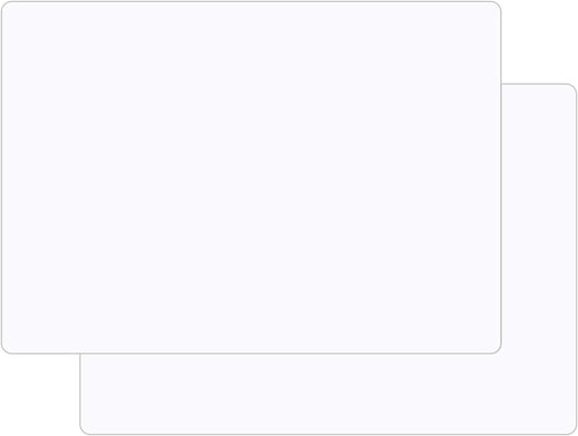 Gartful 2Pcs Extra Large Silicone Mats for Countertop, 28" by 20" Multipurpose Mat, Counter Table Protector, Desk Saver Pad, Placemat Nonstick Nonskid Heat-Resistant Pad, Translucent