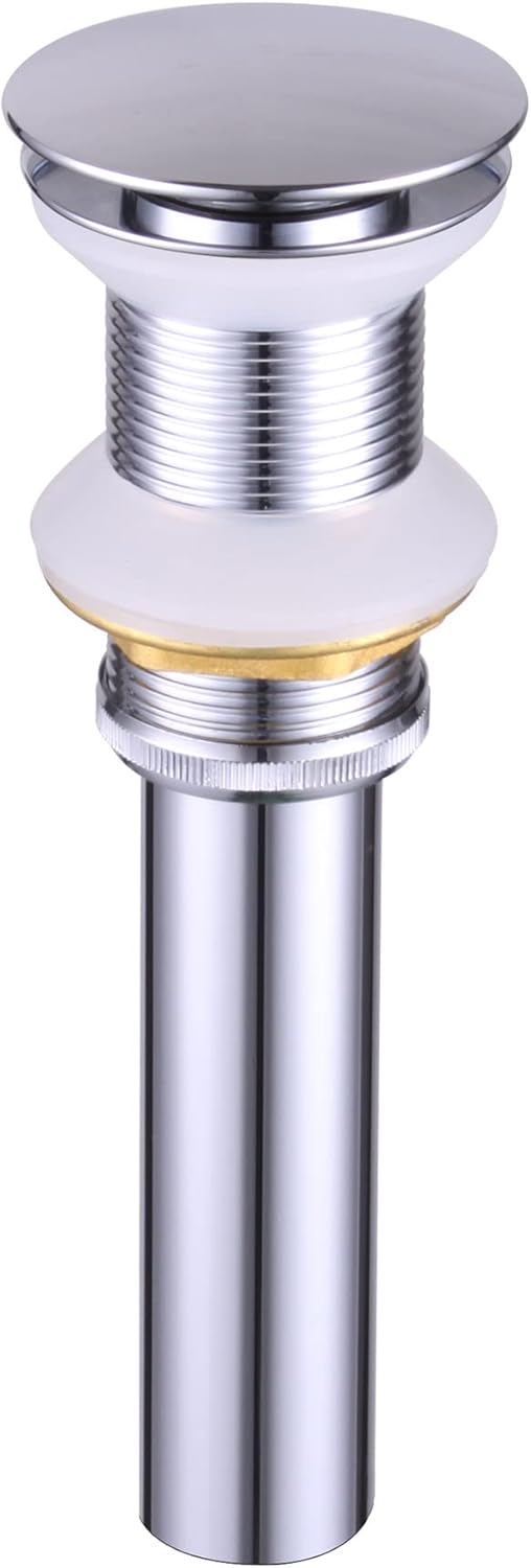Dowell Pop Up Drain Stopper for Bathroom Vanity/Vessel Sink (Chrome 6011 0805)