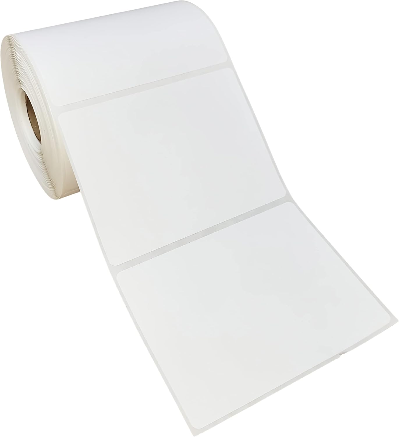 Premium Label Supply 4" x 3" Direct Thermal Labels - 2000 Labels (4 Rolls of 500) - Top Coated - White - USA Made