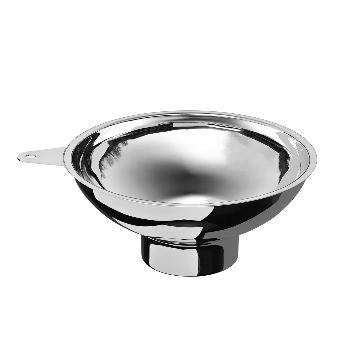 5.7 in X 2.26 in Caliber Stainless Steel Canning Funnel for Regular Caliber Mason Jars - Kitchen Filling Funnel (without filter)