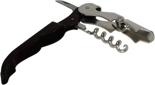 Thirsty Rhino Anggur Double Hinged Waiter's Corkscrew (Set of 2) (Black)