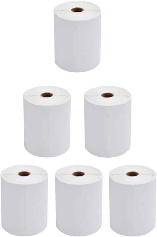 FungLam 4x6 Direct Thermal Shipping Labels for Zebra 2844 ZP-450 ZP-500 ZP-505 (100 Rolls, 250 Labels/Roll)