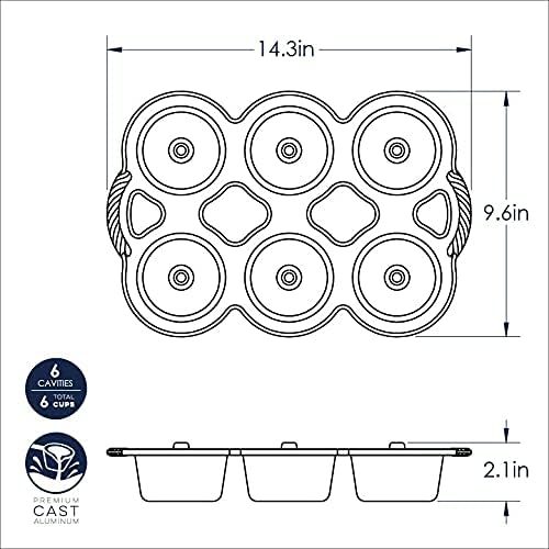Nordic Ware Procast Mini Angel Cakes