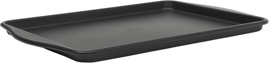 Oster Teston 18 x 13 Inch Nonstick Carbon Steel Cookie Baking Sheet - Matte Black