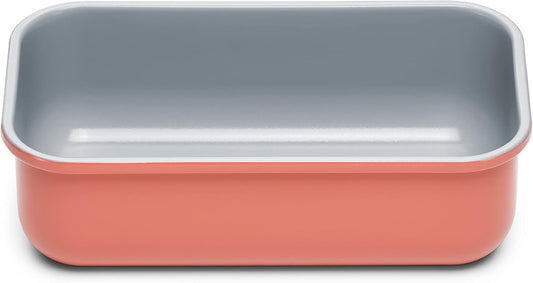 Caraway Non-Stick Ceramic 1 lb Loaf Pan - Naturally Slick Ceramic Coating - Non-Toxic, PTFE & PFOA Free - Perfect for Pound Cakes, Breads, & More - Perracotta