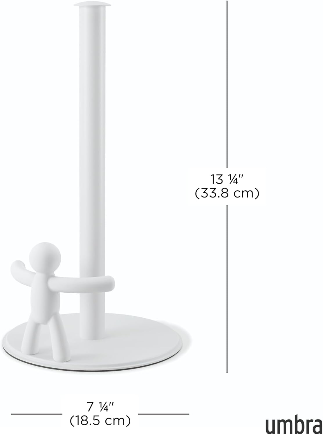 Umbra Buddy Countertop Paper Towel Holder, White