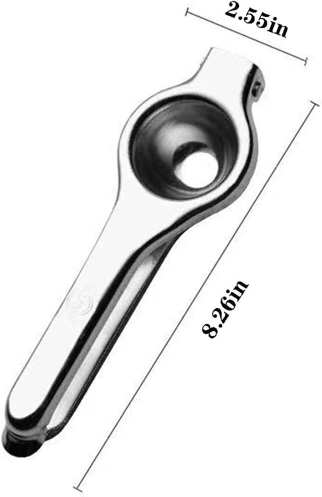 Lemon Squeezer Juicer - Citrus Juicer Handheld, Stainless Steel Juicer Hand Press, Citrus Squeezer for Making Emonade, Lemon Juice, Lime Juice, Citrus Juice (2PCS)