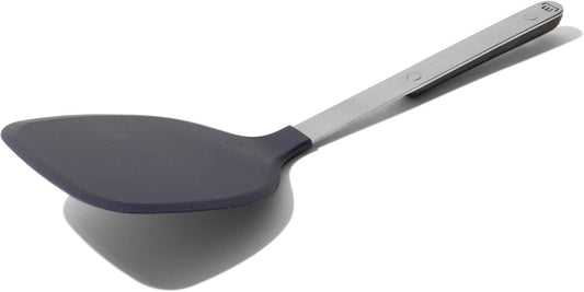 Made In Cookware - Rubber Spatula - Harbour Blue - Versatile Kitchen Essential - Dishwasher Safe - Crafted in China