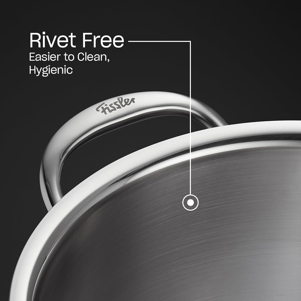 Fissler M5 Pro-Ply 5-ply Stainless Steel Saucepan, 1.5 Quart