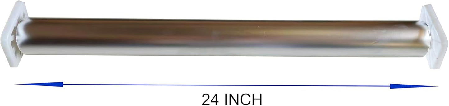 24 Inch Extra Wide Aluminum Foil Roll, 1000SQFT, 24 Inch Width x 500 Feet Length, Heavy Duty Aluminum Foil for Commercial, industrial, professinal, catering, roasting, baking, cooking grill and bbq