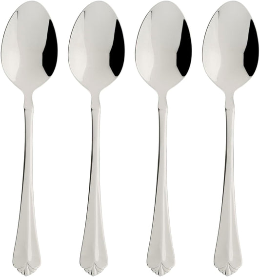 Oneida Juilliard Fine Flatware Teaspoons, 0.15 LB, Metallic