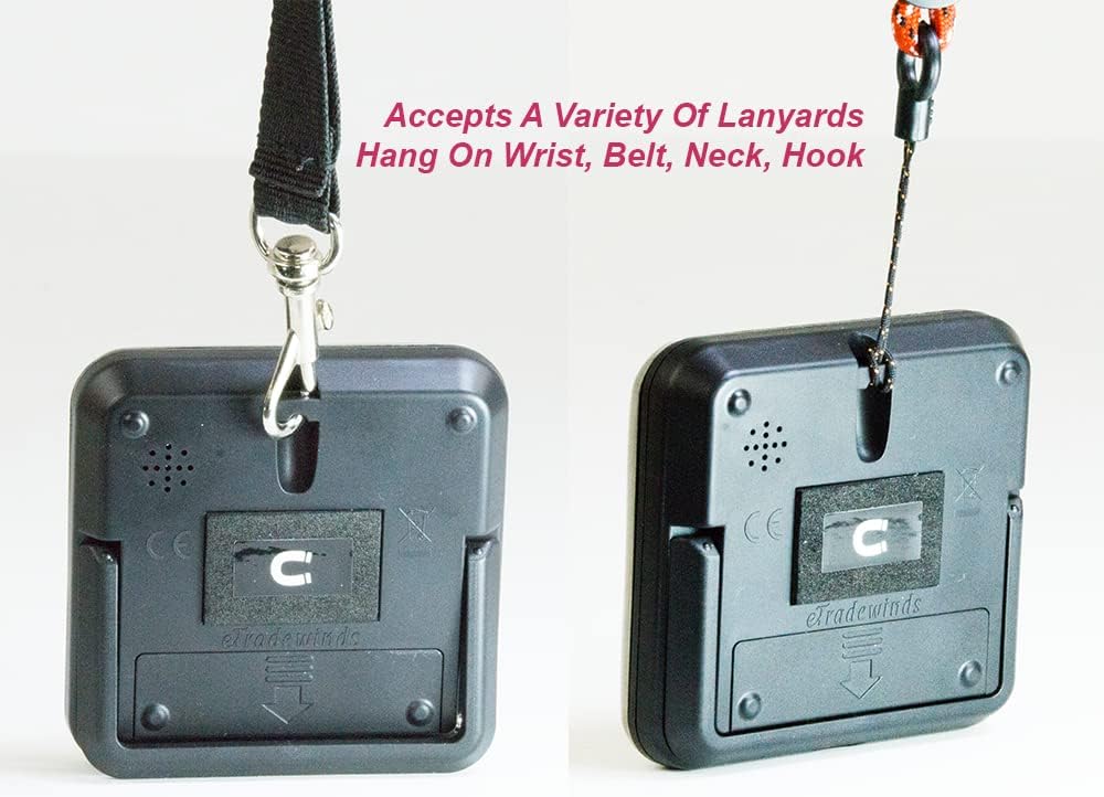 Elegant Digital Kitchen Timer Stainless Steel - Silver - Strong Magnetic Back - Kickstand - Loud Alarm - Large Display - Auto Memory - Auto Shut-Off - Model eT-26 (Silver) by eTradewinds