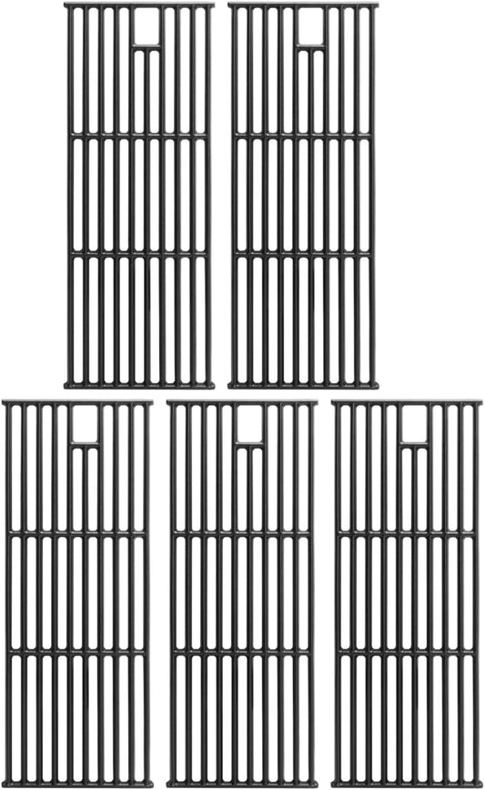 SafBbcue Grates for Bull 5 Burner Grill Replacement Parts Bull Brahma 57568 57569 57568CE 57568AGA 57569CE 57569AGA Lion Premium 90000 L90000 Grill Parts Cast Iron