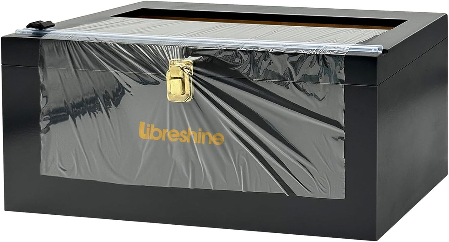 12" Black Commercial Foil & Plastic Wrap Dispenser Organizer w/Slider Cutter & Roller - Heavy Duty XL Holder for 3000ft Film, 1000ft Foil Rolls - Kitchen, Restaurant, Foodservice Storage