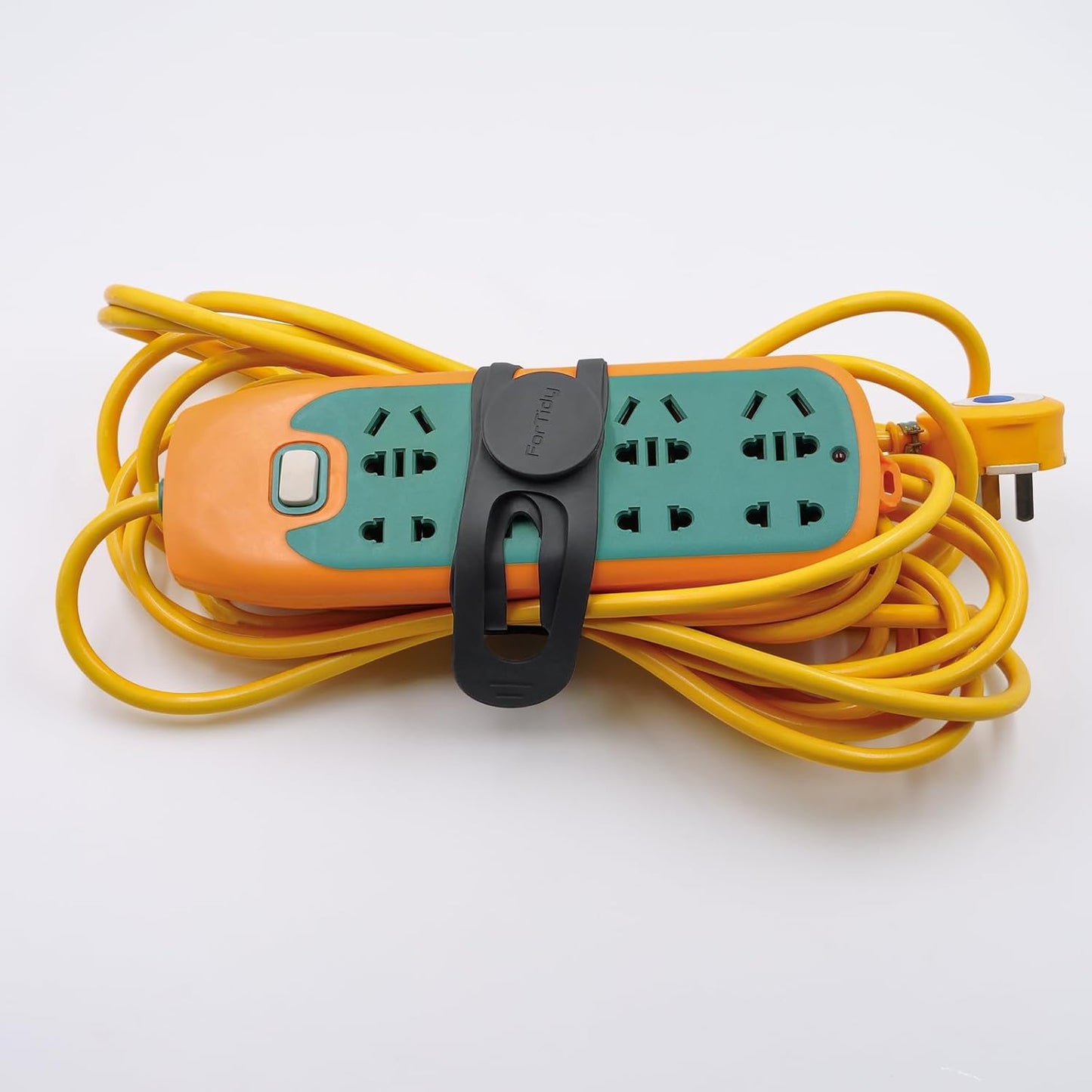 Silicone Latch Strap for Slow Cooker Lid, Pot, Bento Box, 21.65 in Reusable Elastic Self-Lock Silicone Tie for Bundling or Organizing Curtain, Cords, Yoga Mat, Camping Mat, 2pcs (Gray&Gray)