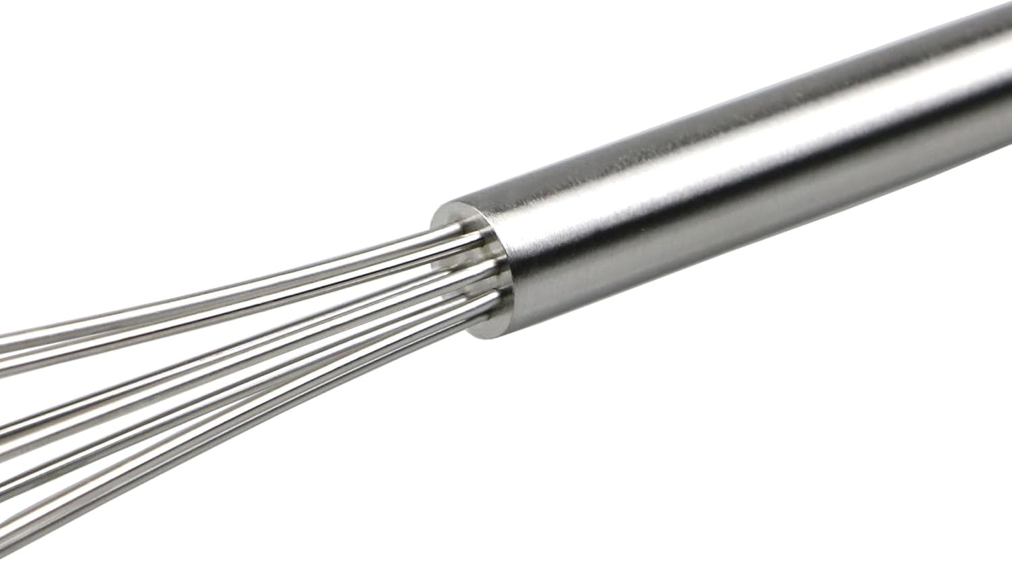 FLYINGSEA Whisks,Small whisk,Egg Whisk,10.5" Stainless Steel Whisk,Mini whisk,Whisk stainless steel,Cooking and Kitchen Gadget.(1 Pcs)