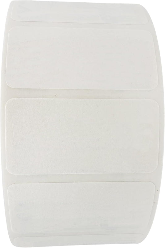 2x1 Dissolvable Food Labels, 250 Label Stickers, Bottle Labels for Storage Bins, Sticker Labels for Food containers, (250, Blank)