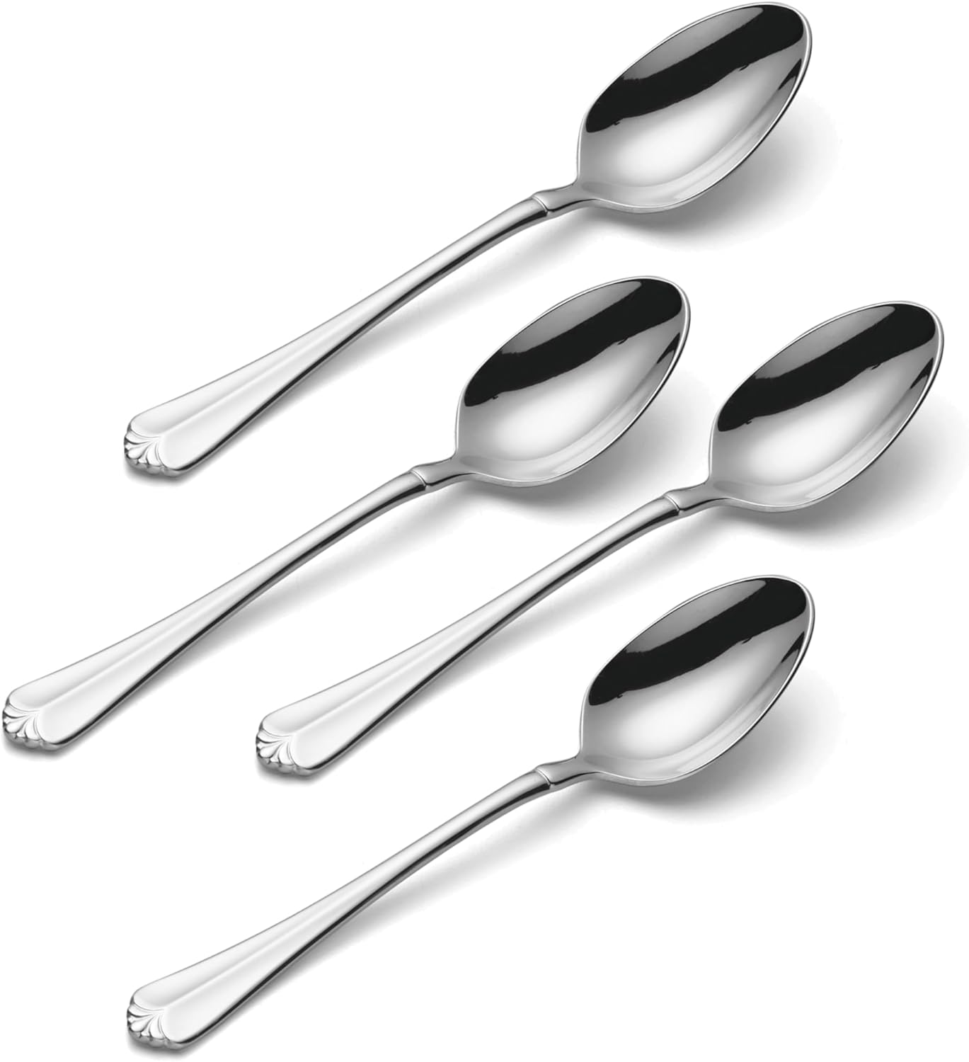 Oneida Juilliard Fine Flatware Teaspoons, 0.15 LB, Metallic