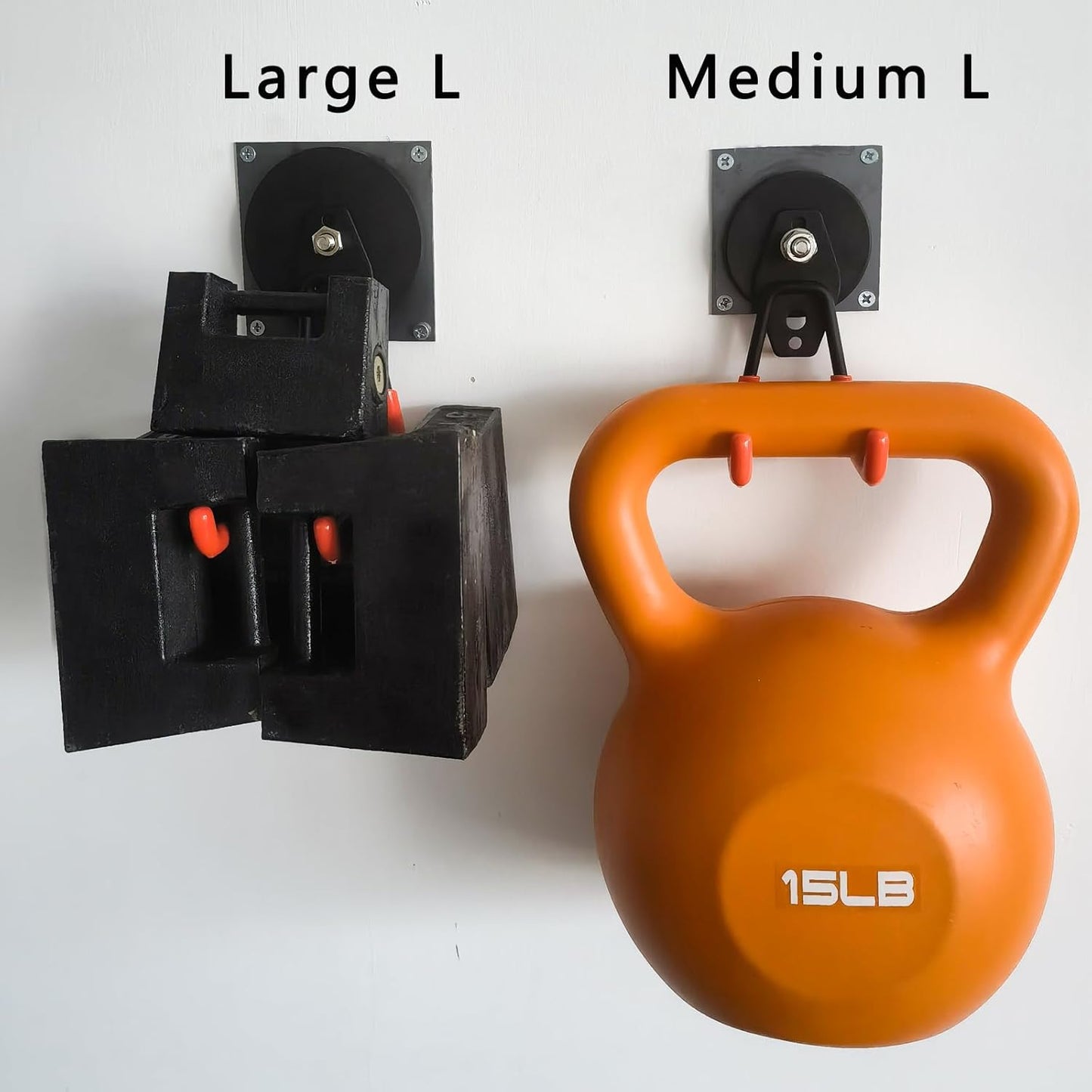 Strong Garage Magnetic Hooks Heavy Duty, 8 Pack Mixed Heavy Duty Storage Utility Magnet Hooks Medium and Large Metal Magnetic Hook with Anti-Slip Coating for Indoor & Outdoor Tool Storage