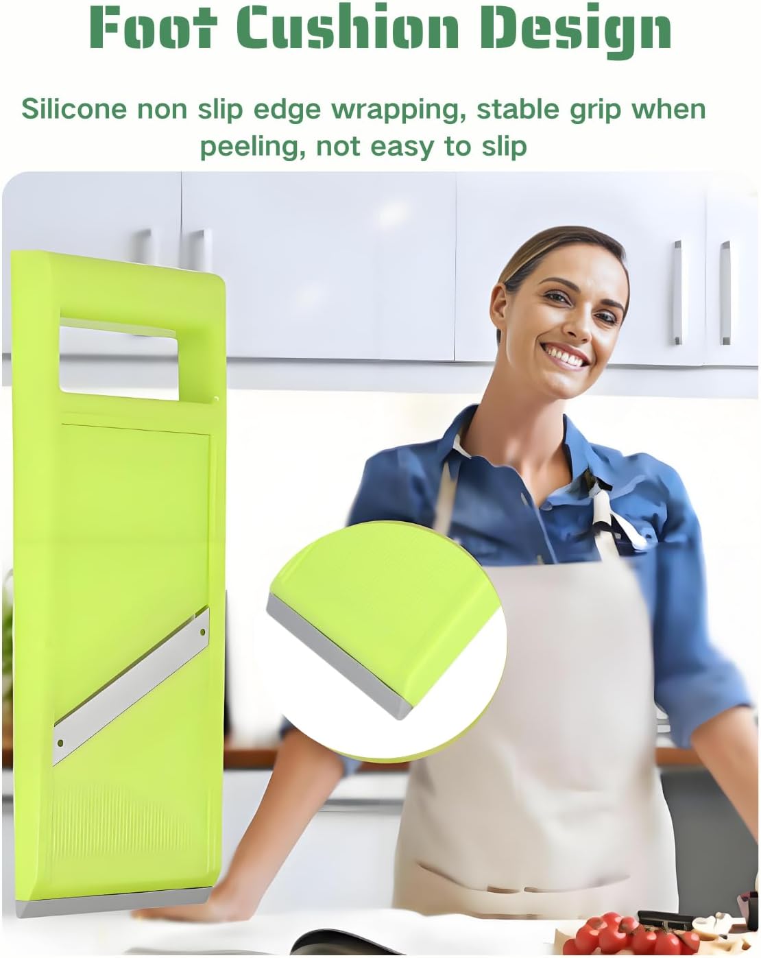 Vegetable Chip Maker, Portable Handheld Potato Slicer, Stainless Steel Food Chopper Mandoline Slicer Vegetable Carrots Chipper