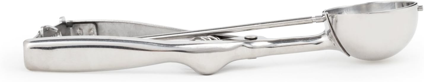 Fox Run Ice Cream/Cookie Dough Scoop, 1-7/8-Inch, Metallic