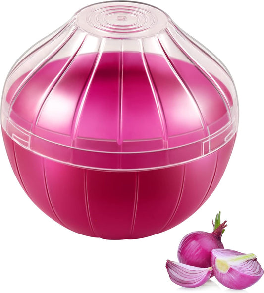 Onion Storage Containers, Reusable Onion Keeper for Refrigerator, Individual Onion Saver Holder Organizer for Fridge to Keep Onion Fresh