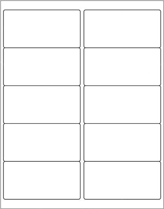 9527 Product 10 UP Sticker Labels,2x4 inches FBA Shipping Address Labels for Laser/Ink Jet Printer,Total 20000 Labels