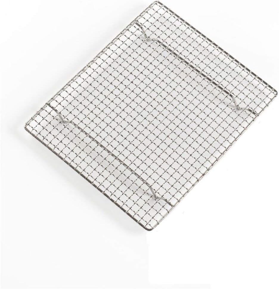 304 Stainless Steel Cooling Rack Versatile Baking Rack Heat Resistant Rust Proof Sturdy Grate 10.6"*6.3"