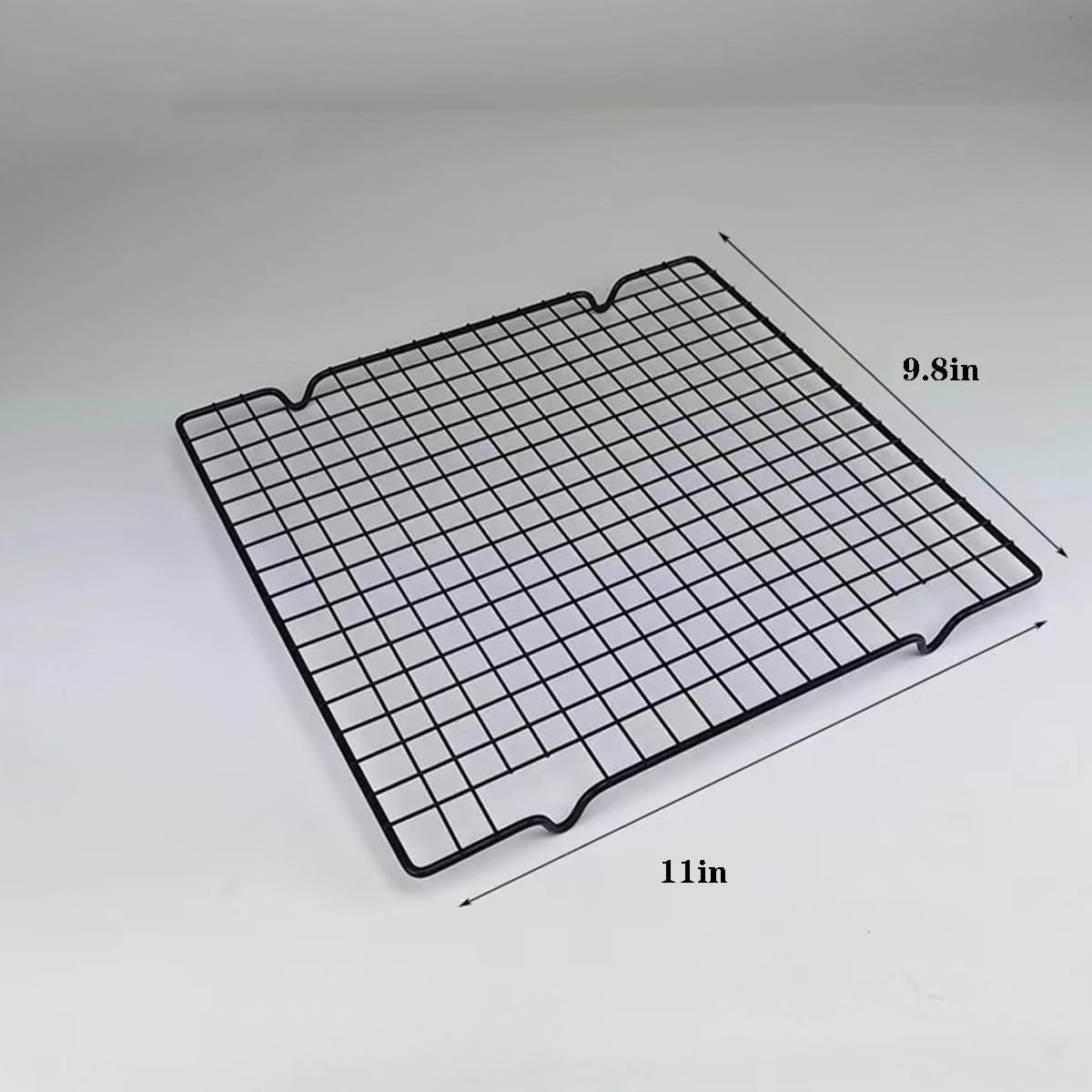 Multi-Functional Cooling Racks - Baking Cooling Racks - Cookie Cooling Racks for Kitchen, Grill Cooling Rack for, Baking Meat, Great for Cooling Biscuits/Bread/Paper Cups Cakes (1PCS 11''x9.8'')
