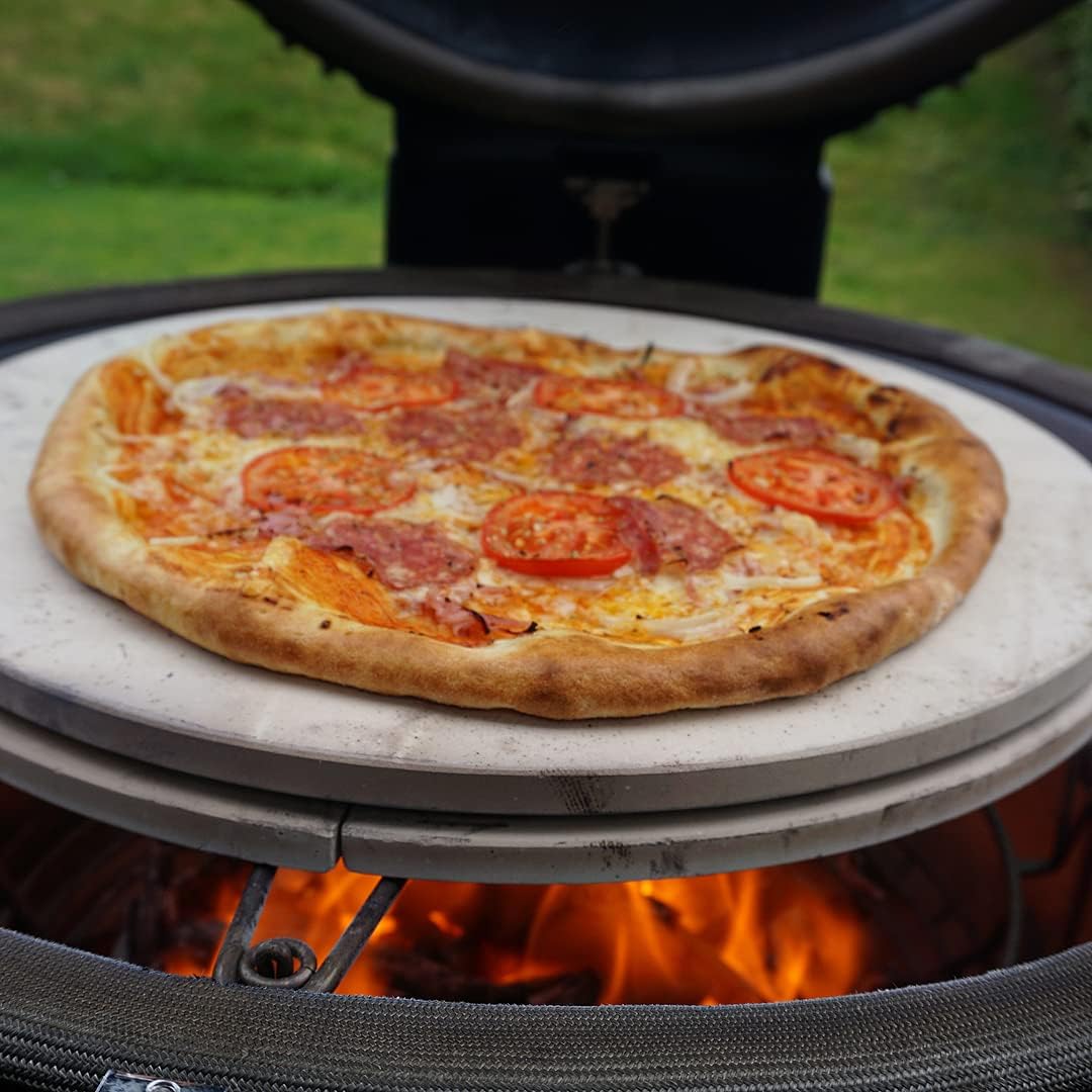Kamado Joe Classic Joe DoJoe Pizza Oven + Pizza Stone Bundle
