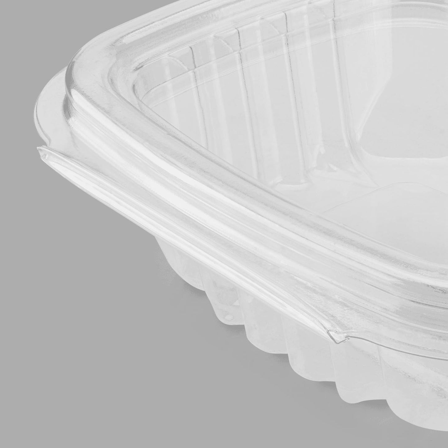 Karat 4oz PET Clear Clamshell Deli Containers - Leak-Resistant, Easy Seal for Freshness, Ideal for Salads, Fruits, Sides & Desserts - Multipurpose Plastic Take Out Food Containers (Pack of 400)