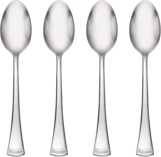 Lenox Portola Teaspoons, Set of 4, 0.35, Stainless